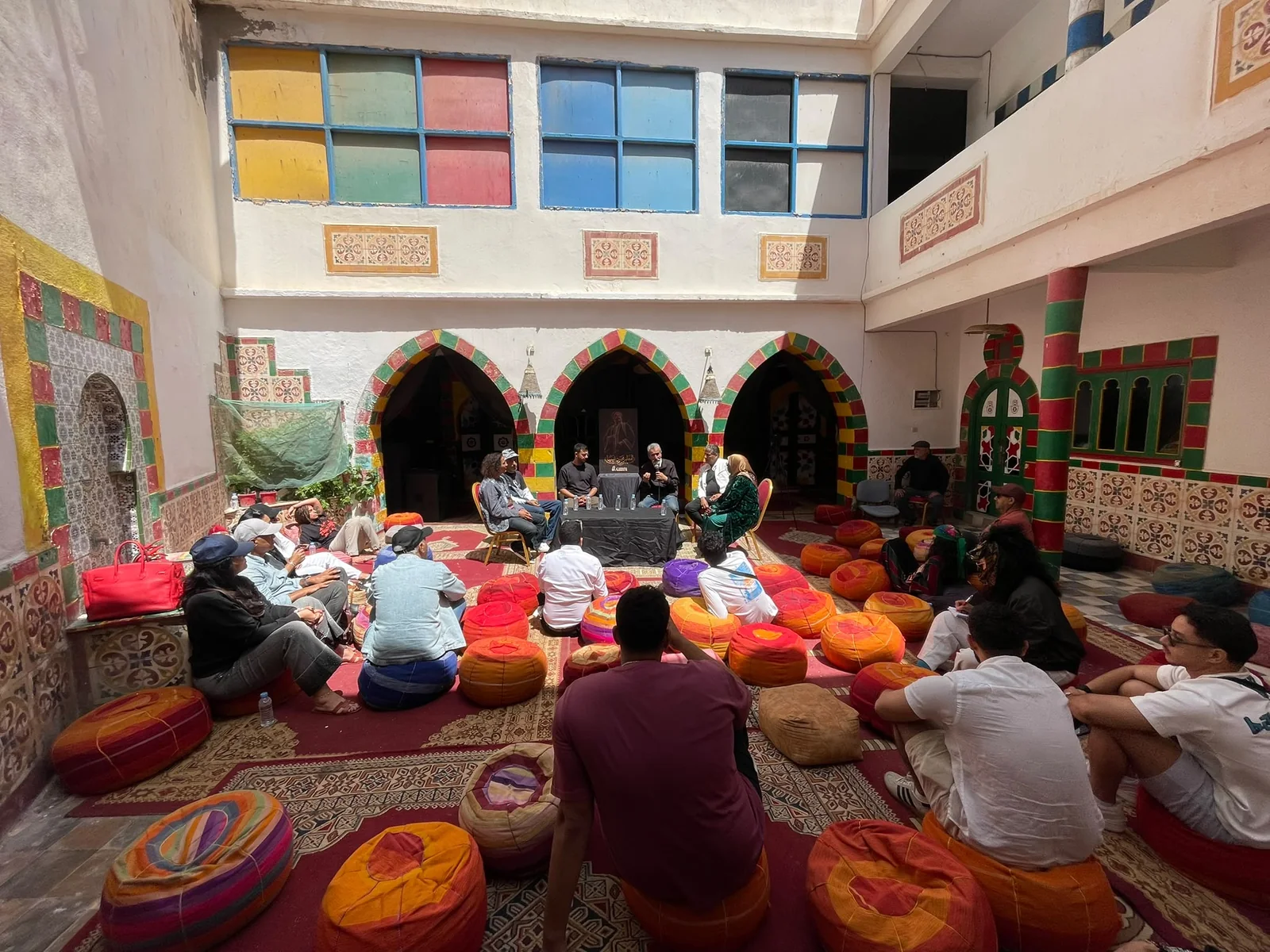 Table ronde de l'Essaouira Session à la Zaouia Sidna Bilal